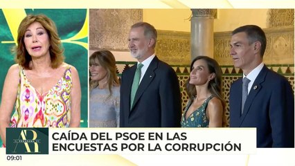 Ana Rosa siembra el pánico en Moncloa: "Ni González ni millones de españoles van a votar al PSOE, va a ser una sangría"