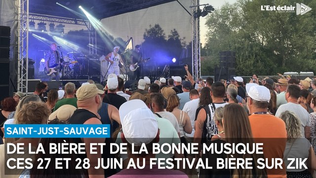 De la bière et de la bonne musique ces 27 et 28 juin au festival Bière sur Zik de Saint-Just-Sauvage