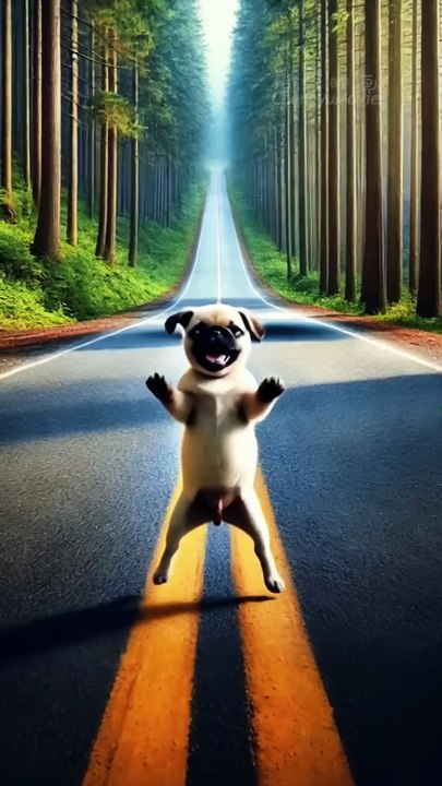 Man met a landslide,poor pug rescued him #rescue #cute #cuteanimal #animals #story #doglover #dog