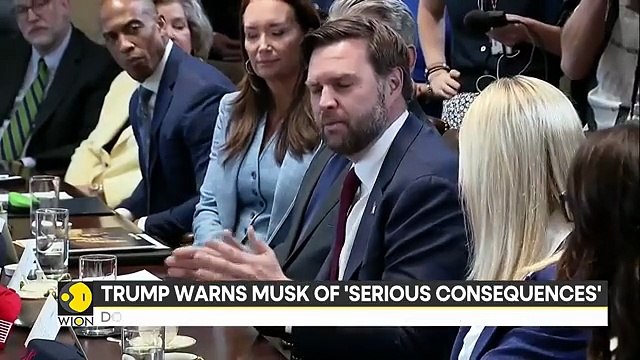 US President Donald Trump Warns Elon Musk Against Funding Democrats World News WION