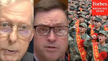 Mitch McConnell Presses Space Force General On China's Space Warfare 'Kill Web'