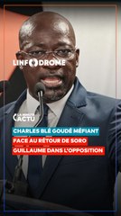 RALLIEMENT DE SORO À GBAGBO : BLÉ GOUDÉ S’EN MÉFIE