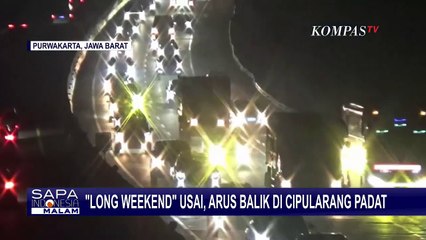 Begini Kepadatan Arus Balik di Cipularang Usai Libur Panjang, Warga Kembali dari Bandung ke Jakarta