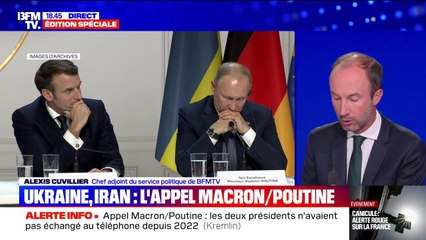 Emmanuel Macron et Vladimir Poutine ont échangé au téléphone pour la première fois depuis 2022