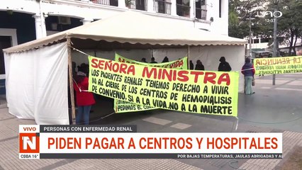 Enfermos renales viven con el temor por no dializar