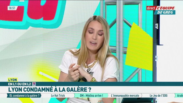 Jean-Michel Aulas félicite Michele Kang - Foot - Ligue 1