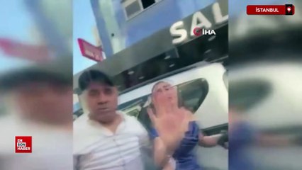 İstanbul'da düğün konvoyuna tepki gösterince yumruk yedi