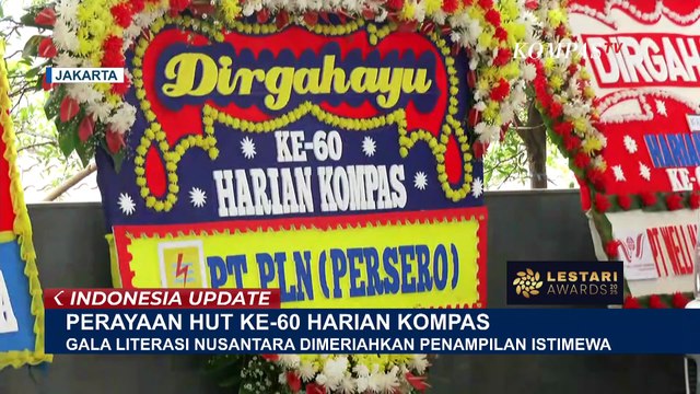 Gala Literasi Nusantara: Puncak HUT ke-60 Harian Kompas, Deklarasikan Gerakan Mencerahkan Indonesia