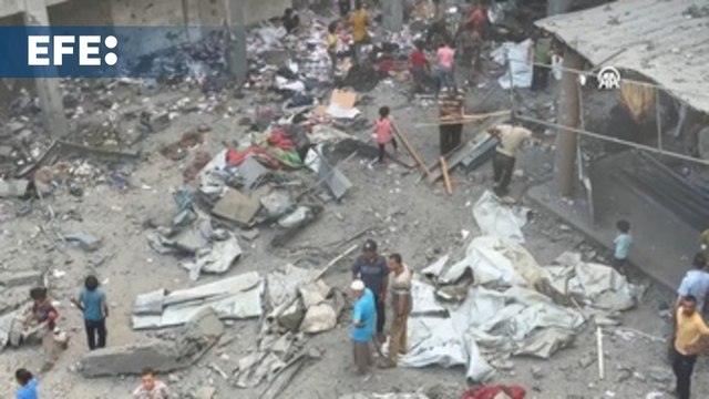 Israel mata a más de 45 personas en ataques contra dos escuelas y otros puntos de la Franja de Gaza