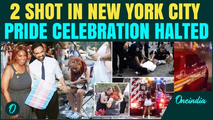 U.S. Breaking: Two Shot During NYC Pride March | Video of Moment When LGBTQ+ Attacked During March
