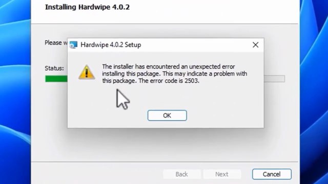 Fix Error Code 2503 and 2502 While Installing or Uninstalling Programs in Windows 11 / 10 / 8 / 7 🖥️