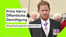 Prinz Harry: Öffentliche Demütigung – König Charles ignoriert eigenen Sohn
