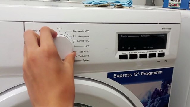 ok. OWM 7112 C Washing Machine - Programmes and options