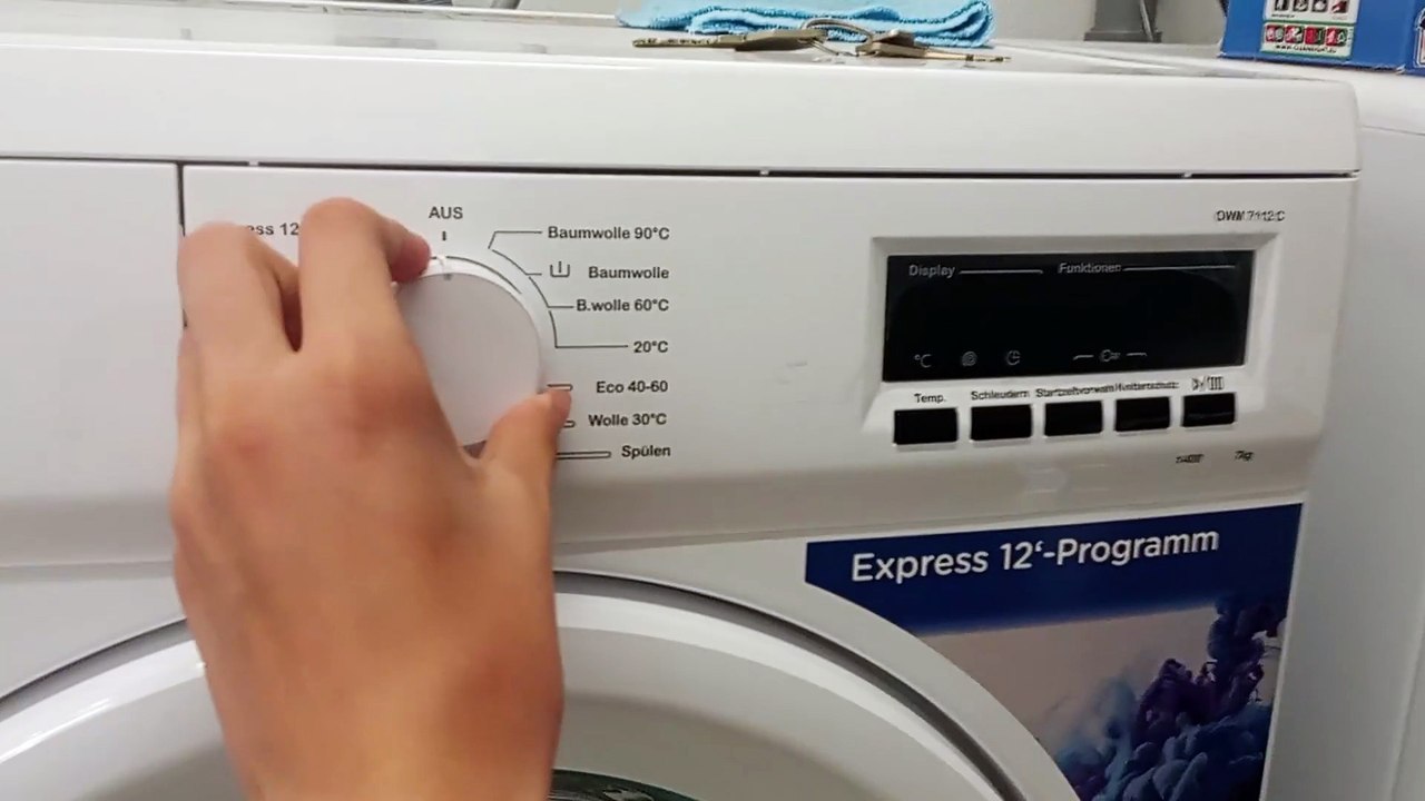 ok. OWM 7112 C Washing Machine - Programmes and options