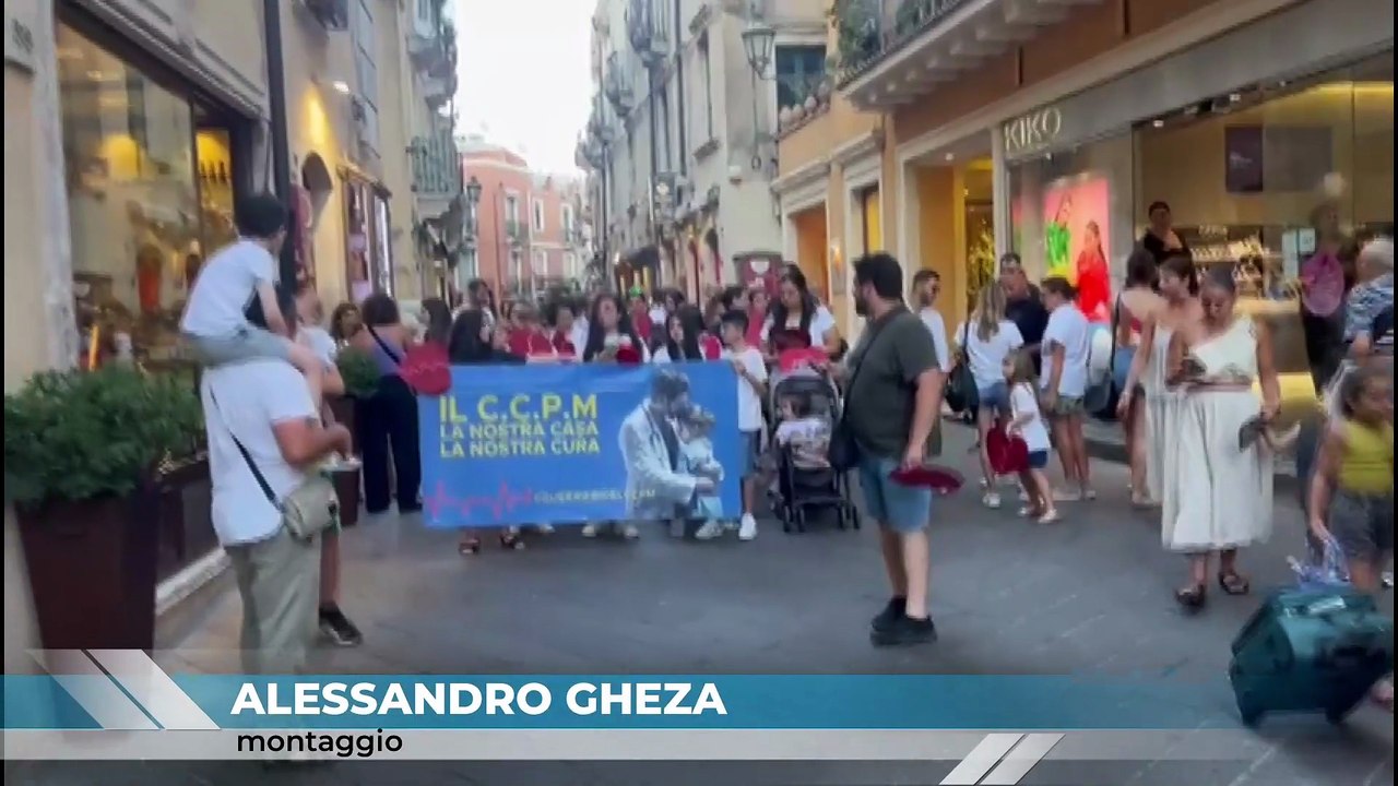 Cardio chirurgia pediatrica Taormina, protestano i genitori dei piccoli pazienti