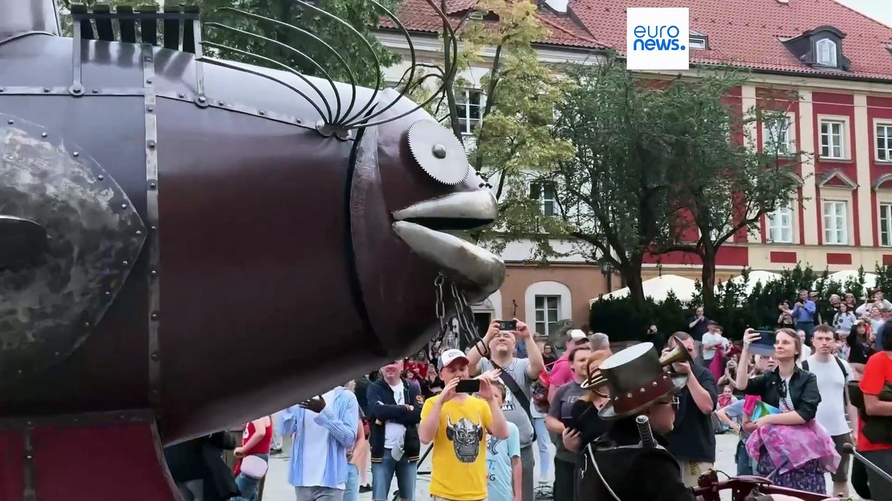 Parada SteamPunk na 32 edycji festiwalu "Sztuka Ulicy" w Warszawie.