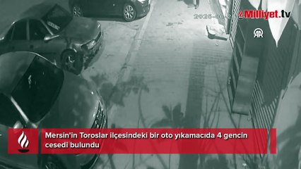 Mersin’de korkunç olay! 4 gencin cesedi araçta bulundu