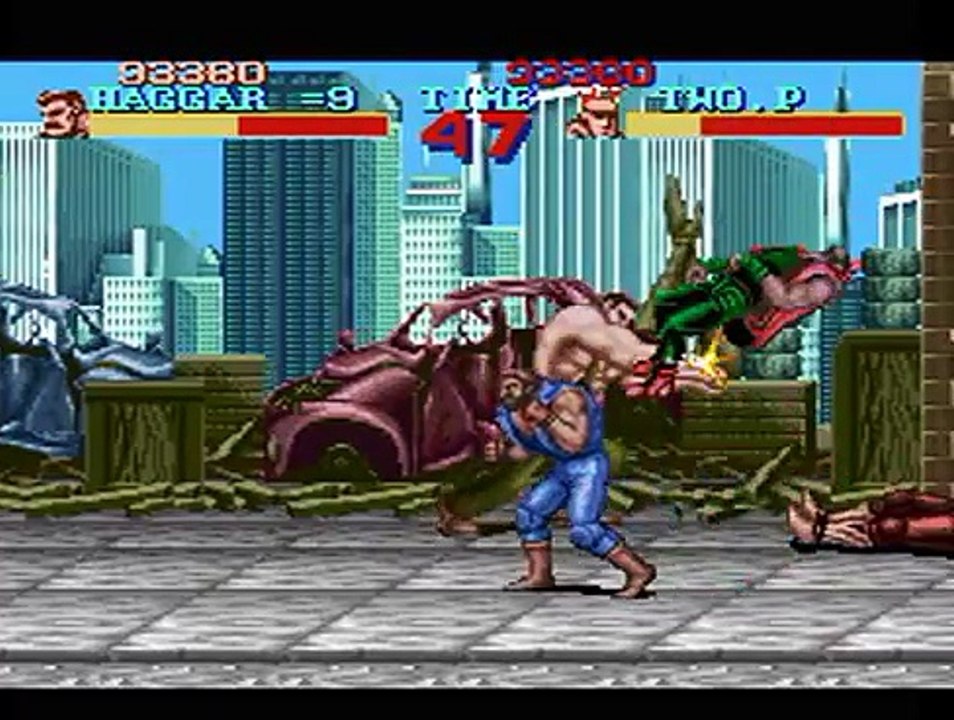 Final Fight (SNES/1991) (Trained Version #1) (Longplay)