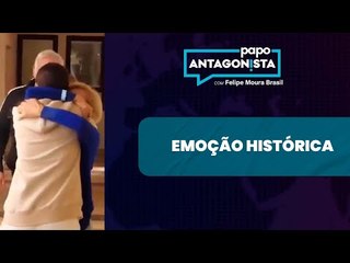 O reencontro das reféns com as famílias