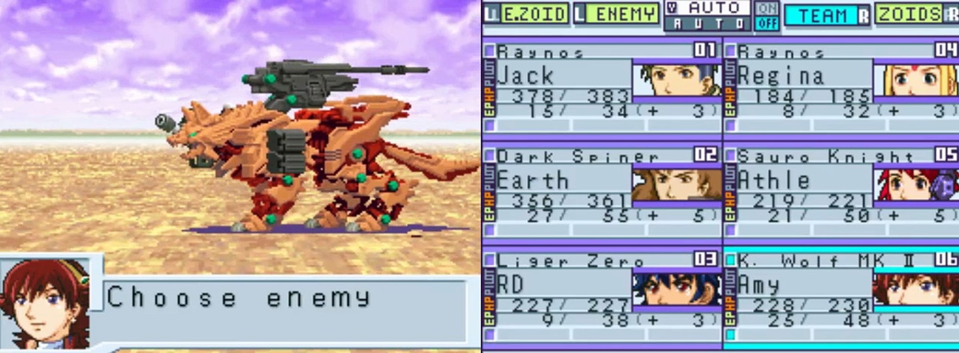 Zoids Saga DS: Legend of Arcadia Gameplay Chapter 15 - Fuzor Arc: Gale Boss Fight & Mach Storm joined the party