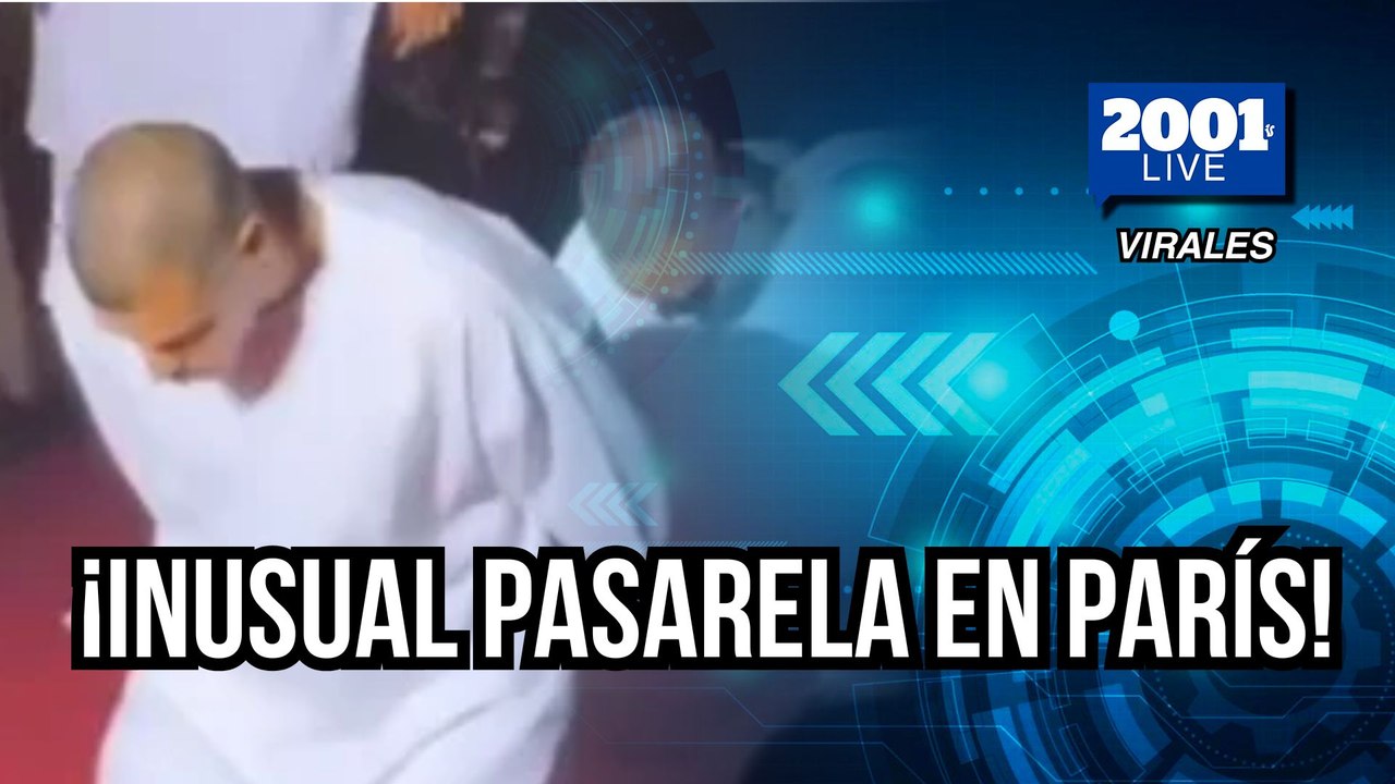 ¡Inusual pasarela en París! Modelos imitan a los inmigrantes detenidos en El Salvador: así fue la reacción de Nayib Bukele