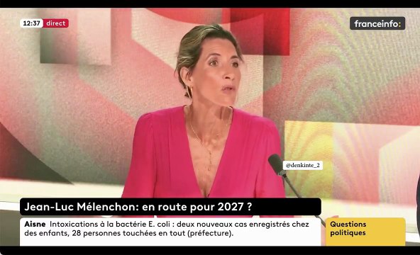 Manuel Bompard compare une question de France Inter aux polémiques de la Bollorésphère en direct