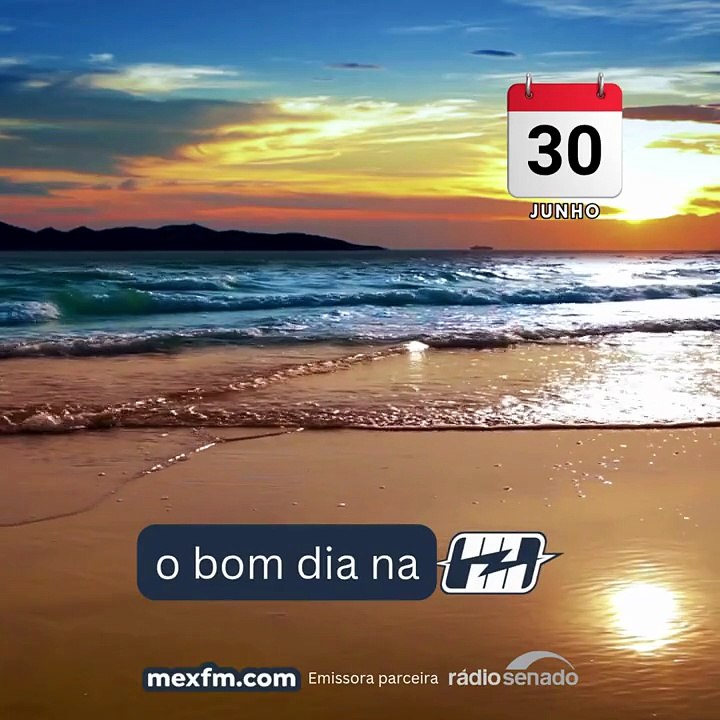 Bom dia! (30/Jun/2025) - Segunda-feira #webradiomexfm #mexfm #mexnews #bomdia