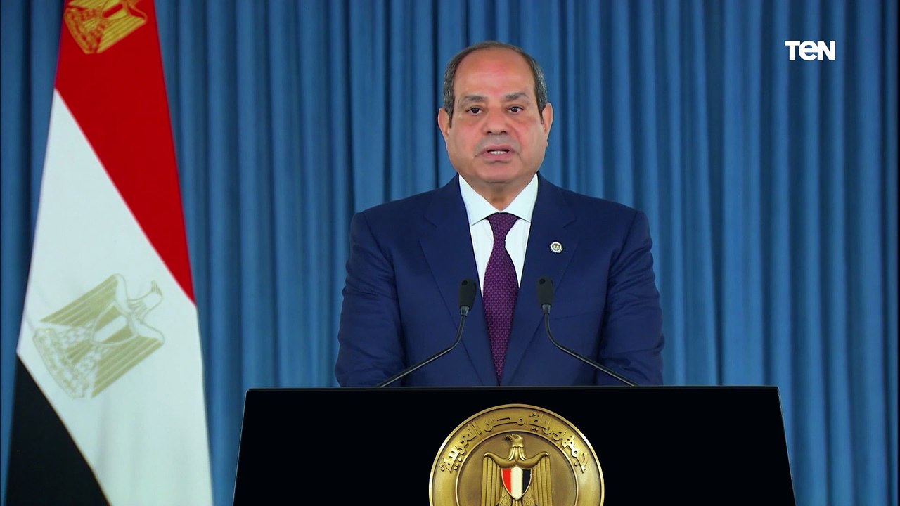 خلال كلمته بمناسبة ذكرى ثورة 30 يونيو.. شاهد رس...