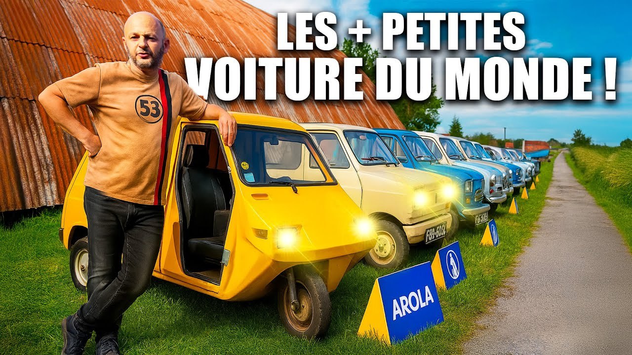 Ces MICRO-VOITURES sont RIDICULES…mais MYTHIQUE !
