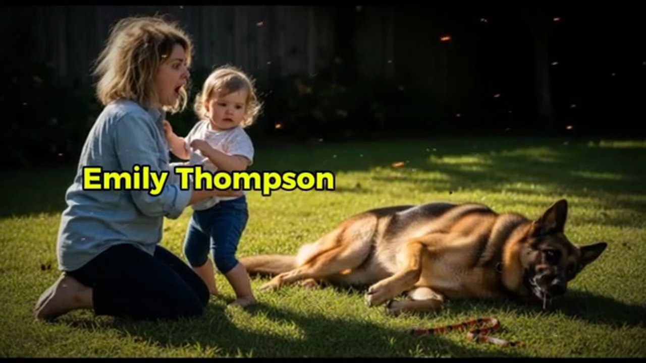 Mom Left Her Baby Alone with a Rescue Dog—What the Camera Caught Left Her in Tears…