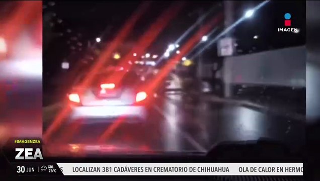 VIDEO: Mujer es agredida y perseguida por un conductor en Aguascalientes