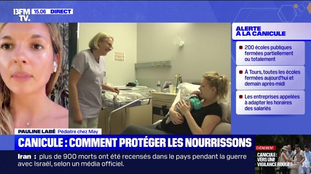 Canicule: Il faut encourager les mamans à boire davantage , explique cette pédiatre pour protéger les nourrissons allaités
