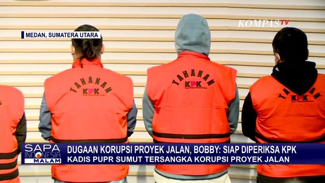 Kadis PUPR Sumut Jadi Tersangka Kasus Korupsi, Bobby Nasution: Siap Diperiksa KPK