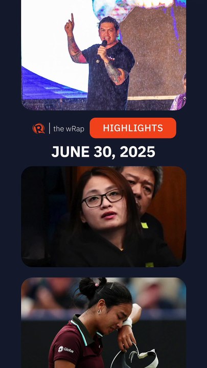 Today's headlines: Baste & Rodrigo Duterte, Alice Guo, Alexandra Eala | The wRap | June 30, 2025