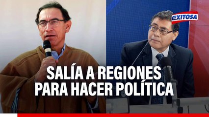 Fiscal Juárez Atoche sobre peligro de fuga de Martín Vizcarra: Salía a regiones para hacer política, pero está impedido por el JNE