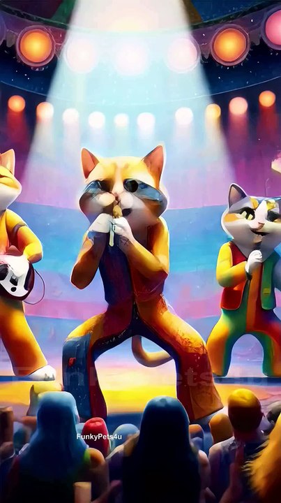 Funny Cats Music Convert and Aliens Reading Books - FunkyPets4u  #cat  #funnypets  #petvideos  #cute
