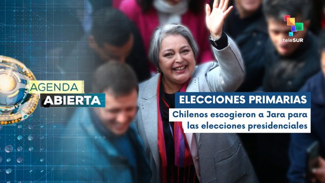 La candidata Jeannette Jara ganó elecciones primarias del oficialismo