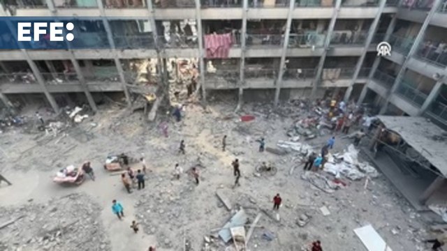 Israel mata a más de 45 personas en bombardeos contra dos escuelas y otros puntos de Gaza
