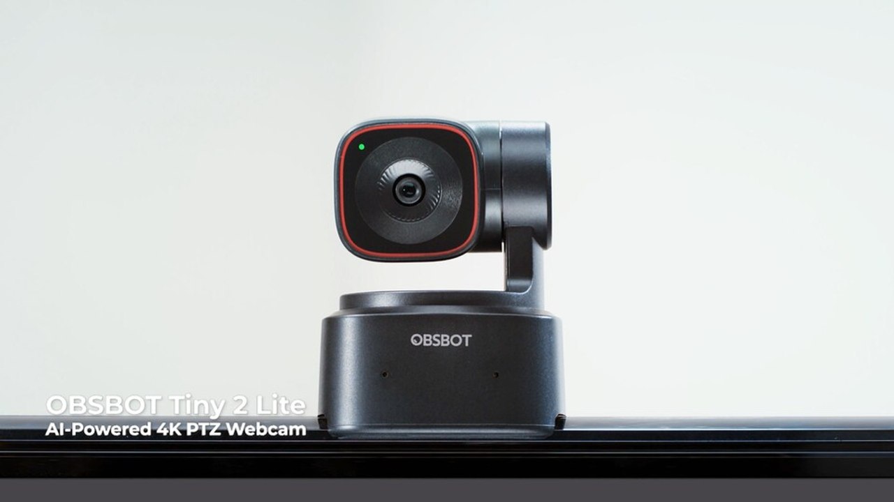 OBSBOT Tiny 2 Lite Trailer – OBSBOT stellt ihre 4K-PTZ-Webcam vor
