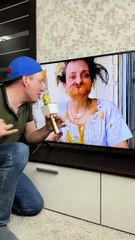 I Feel Good!  Prank!  James Brown LOUD Music!