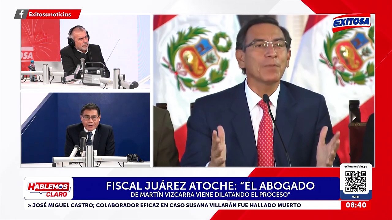 Martín Vizcarra y el proceso en su contra: "Los cheques y las salidas de dinero están ahí", asegura fiscal Juárez Atoche