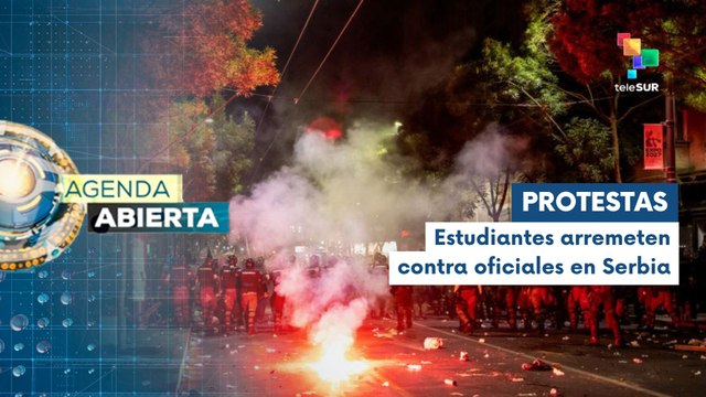 Policías heridos y 77 arrestos tras protestas en Serbia