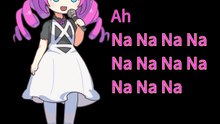めたんが東洋風な歌を歌う。 Metan sings an Oriental song.