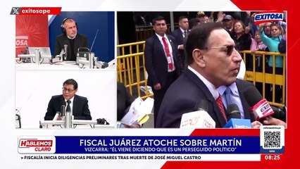 Martín Vizcarra sería sentenciado en octubre del 2025, según fiscal Juárez Atoche