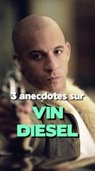 3 anecdotes sur Vin Diesel [Vidéo Exclusive]