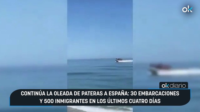 Continúa la oleada de pateras a España: 30 embarcaciones y 500 inmigrantes en los últimos cuatro días