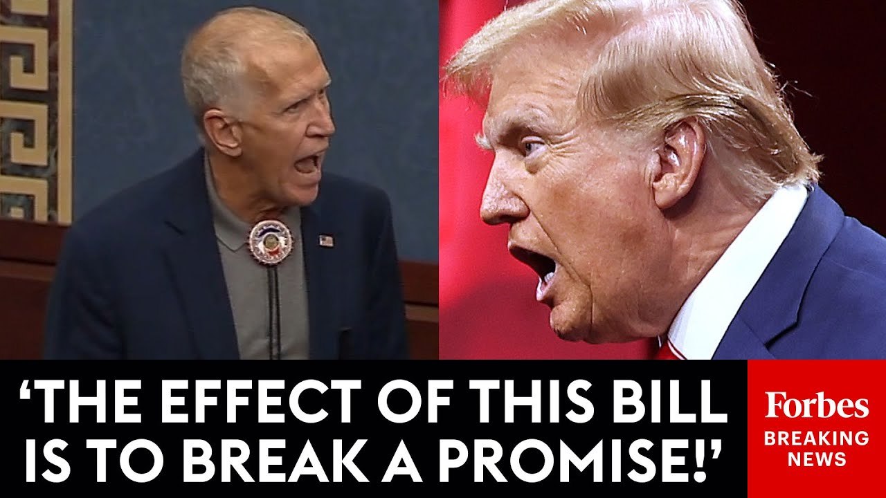 Thom Tillis Shreds Big Beautiful Bill In First Senate Floor Speech Since Announcing Retirement