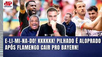 HAHAHAHA! Pilhado é MUITO ALOPRADO e SURTA após ELIMINAÇÃO do Flamengo pro Bayern no Mundial!