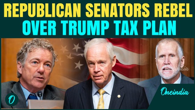 Trump’s $3.3t Tax Bill Faces Senate REVOLT As Renewable Cuts Trigger Backlash | Debt Panic Grows