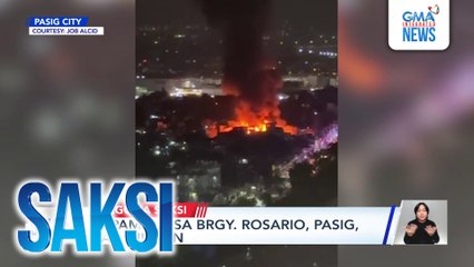 50 pamilya sa Brgy. Rosario, Pasig, nasunugan | Saksi